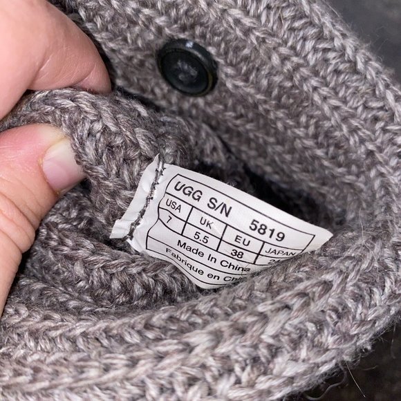 COPY - UGG Australia Cardy Classic Tall Grey Boots. Size 7 Women’s Suede - Picture 8 of 13